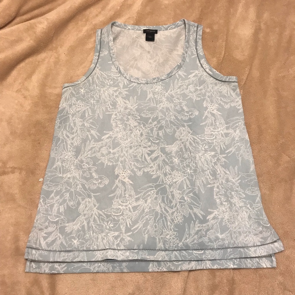 Ann Taylor tank blouse Sz small
